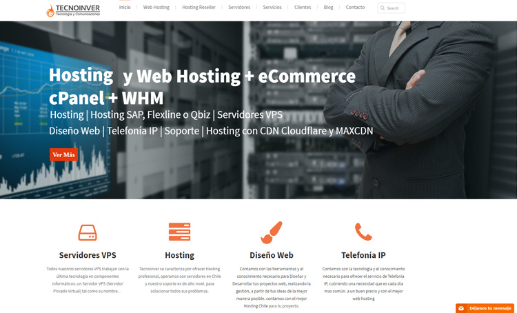Sitio web de Tecnoinver